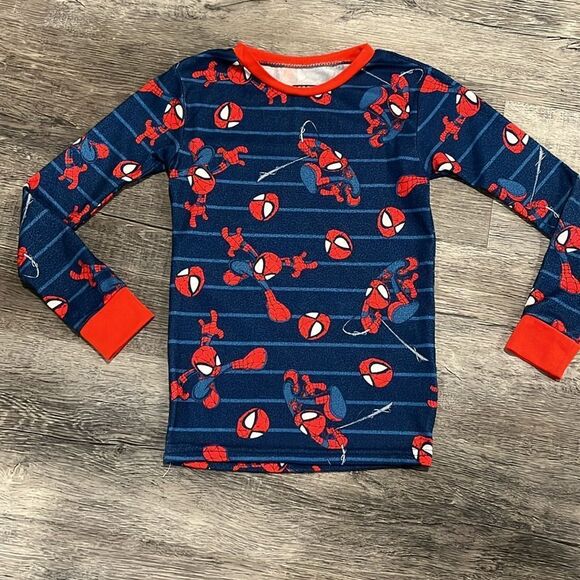 Spider-Man Kids Pajamas - Blue and Red - 8 - Picture 2 of 9